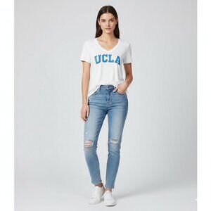 Simply Sporty UCLA Deep V Neck Shirt